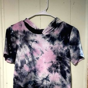 Hooded Crop Top Size Large